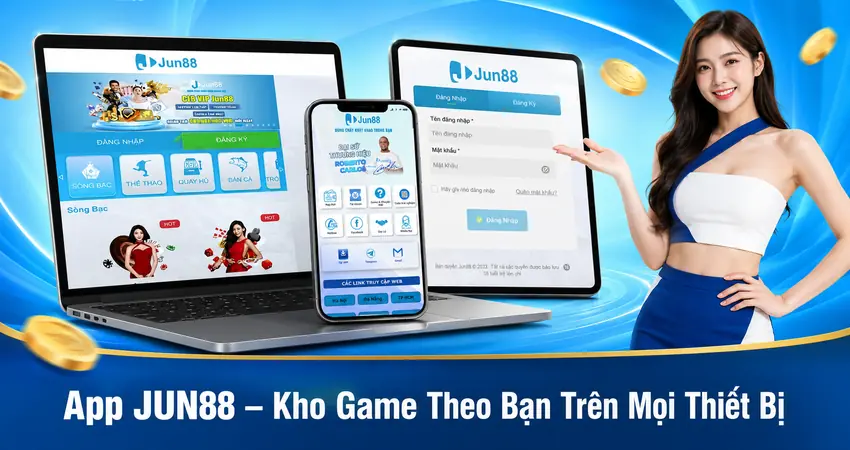 App JUN88 – Kho Game Theo Bạn Trên Mọi Thiết Bị